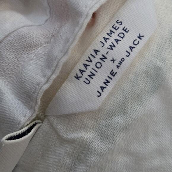 Janie and Jack Kaavia James Union Wade Striped Midi Dress‎ White 12-18 month - Picture 6 of 8